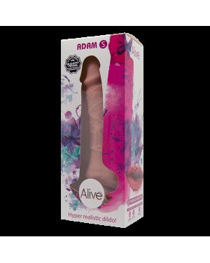 Фалоімітатор Alive Adam Flesh S, двошаровий, силікон + Silexpan, діаметр 3,5 см Фалоімітатор Alive Adam Flesh S, двошаровий, силікон + Silexpan, діаметр 3,5 см