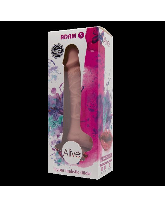Фалоімітатор Alive Adam Flesh S, двошаровий, силікон + Silexpan, діаметр 3,5 см Фалоімітатор Alive Adam Flesh S, двошаровий, силікон + Silexpan, діаметр 3,5 см