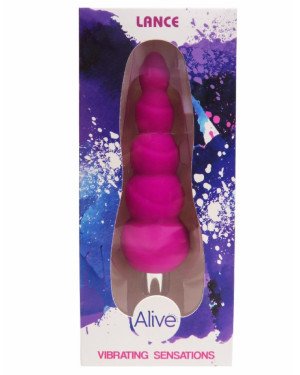 Анальний вібростимулятор Alive Lance, силікон, макс. діаметр 2,9 см (передостання кулька) Анальний вібростимулятор Alive Lance, силікон, макс. діаметр 2,9 см (передостання кулька)