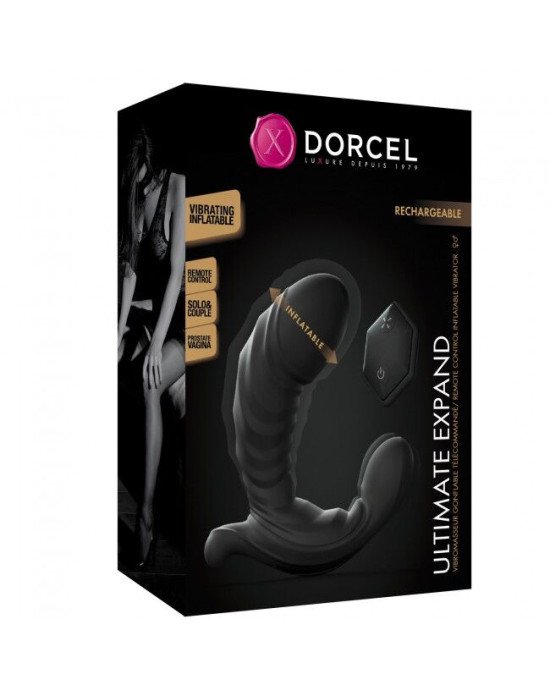 Універсальний вібратор зі стволом, що надувається Dorcel ULTIMATE EXPAND Універсальний вібратор зі стволом, що надувається Dorcel ULTIMATE EXPAND