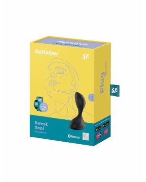 Анальна смарт-пробка з вібрацією Satisfyer Sweet Seal Black Анальна смарт-пробка з вібрацією Satisfyer Sweet Seal Black