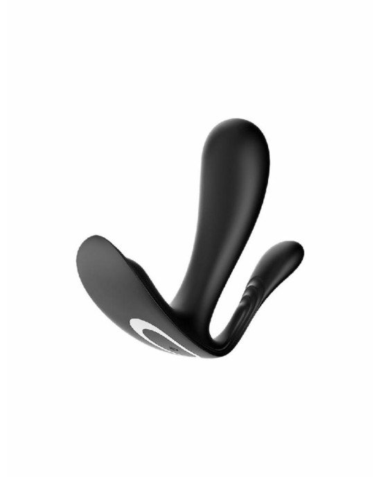 Подвійний смарт-вібратор у трусики Satisfyer Top Secret+ Black