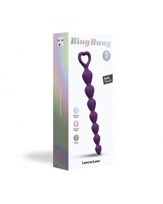Анальний ланцюжок Love To Love BING BANG S - PURPLE RAIN Анальний ланцюжок Love To Love BING BANG S - PURPLE RAIN