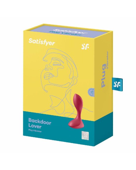 Анальна вібропробка Satisfyer Backdoor Lover Red Анальна вібропробка Satisfyer Backdoor Lover Red