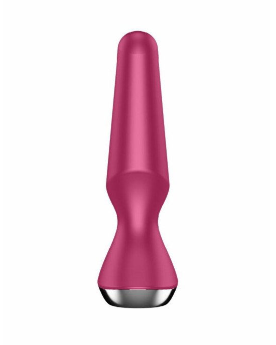 Анальна смарт-вібропробка Satisfyer Plug-ilicious 2 Berry Анальна смарт-вібропробка Satisfyer Plug-ilicious 2 Berry