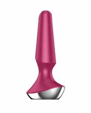 Анальна смарт-вібропробка Satisfyer Plug-ilicious 2 Berry