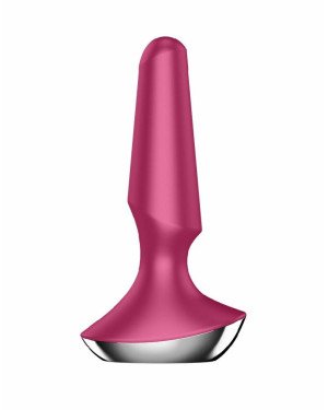Анальна смарт-вібропробка Satisfyer Plug-ilicious 2 Berry Анальна смарт-вібропробка Satisfyer Plug-ilicious 2 Berry