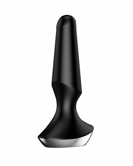 Анальна смарт-вібропробка Satisfyer Plug-ilicious 2 Black Анальна смарт-вібропробка Satisfyer Plug-ilicious 2 Black