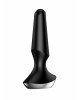 Анальна смарт-вібропробка Satisfyer Plug-ilicious 2 Black Анальна смарт-вібропробка Satisfyer Plug-ilicious 2 Black