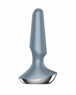 Анальна смарт-вібропробка Satisfyer Plug-ilicious 2 Ice Blue Анальна смарт-вібропробка Satisfyer Plug-ilicious 2 Ice Blue