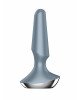 Анальна смарт-вібропробка Satisfyer Plug-ilicious 2 Ice Blue Анальна смарт-вібропробка Satisfyer Plug-ilicious 2 Ice Blue