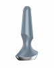 Анальна смарт-вібропробка Satisfyer Plug-ilicious 2 Ice Blue Анальна смарт-вібропробка Satisfyer Plug-ilicious 2 Ice Blue