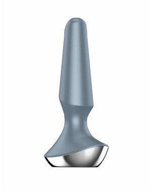 Анальна смарт-вібропробка Satisfyer Plug-ilicious 2 Ice Blue