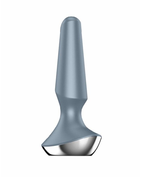 Анальна смарт-вібропробка Satisfyer Plug-ilicious 2 Ice Blue Анальна смарт-вібропробка Satisfyer Plug-ilicious 2 Ice Blue