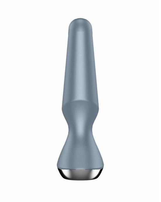Анальна смарт-вібропробка Satisfyer Plug-ilicious 2 Ice Blue Анальна смарт-вібропробка Satisfyer Plug-ilicious 2 Ice Blue