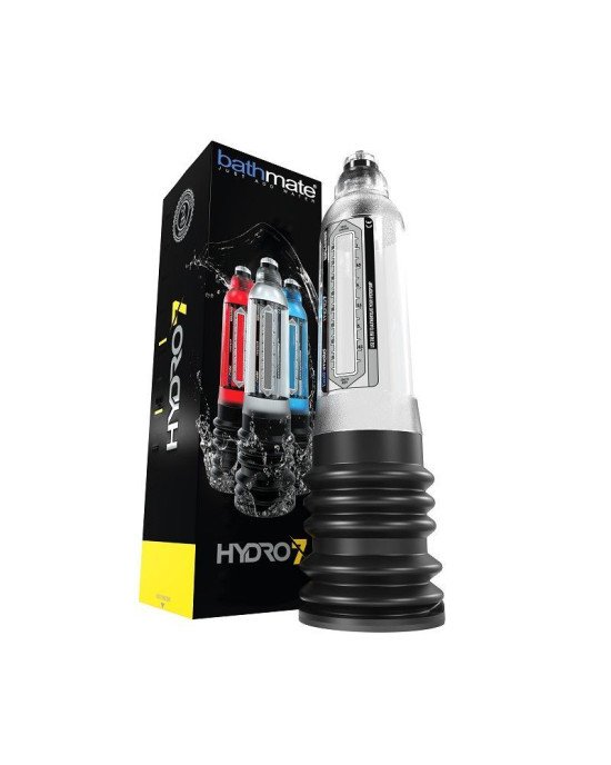 Гідропомпа Bathmate Hydro 7 Clear, для члена довижной от 12,5 до 18см, діаметр до 5см Гідропомпа Bathmate Hydro 7 Clear, для члена довижной от 12,5 до 18см, діаметр до 5см