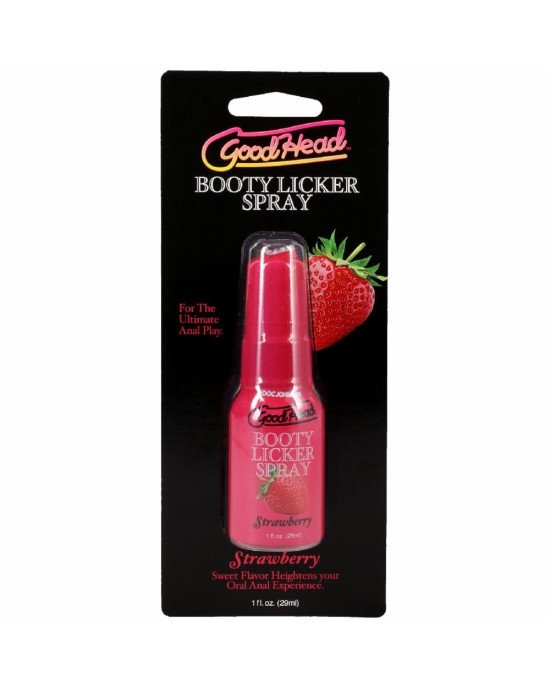 Спрей для анілінгусу Doc Johnson GoodHead Booty Licker Spray - Strawberry 29 мл Спрей для анілінгусу Doc Johnson GoodHead Booty Licker Spray - Strawberry 29 мл