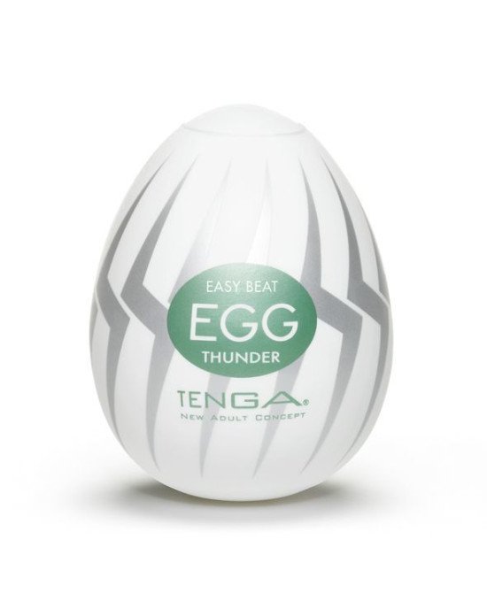 Мастурбатор-яйце Tenga Egg Thunder (блискавка) Мастурбатор-яйце Tenga Egg Thunder (блискавка)