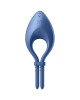 Ерекційне смарт-віброкільце ласо з регулюванням розміру Satisfyer Bullseye Blue Ерекційне смарт-віброкільце ласо з регулюванням розміру Satisfyer Bullseye Blue
