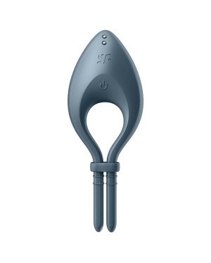 Ерекційне смарт віброкільце ласо з регулюванням розміру Satisfyer Bullseye Dark Blue Ерекційне смарт віброкільце ласо з регулюванням розміру Satisfyer Bullseye Dark Blue