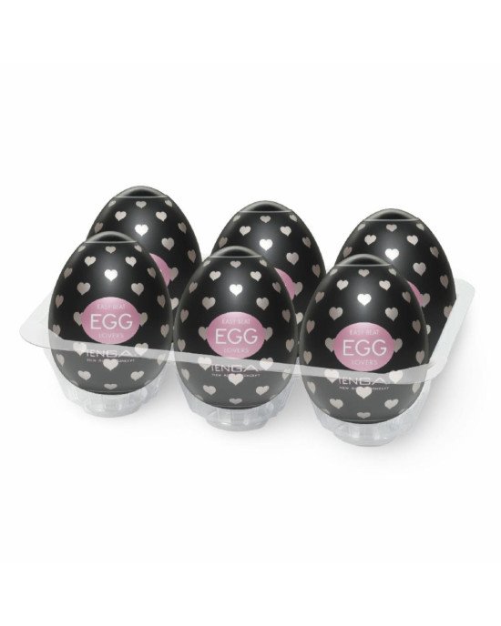 Мастурбатор-яйце Tenga Egg Lovers (сердечки)