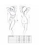 Боді CHARMING BODY black XXL/XXXL- Passion