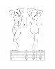 Корсет з пажами JANET CORSET white L/XL - Passion, трусики, напівпрозорий Корсет з пажами JANET CORSET white L/XL - Passion, трусики, напівпрозорий