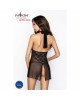 Прозора сорочка приталена TARANEE CHEMISE black L/XL - Passion, трусики Прозора сорочка приталена TARANEE CHEMISE black L/XL - Passion, трусики
