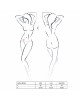 Комплект білизни GIANA BIKINI white L/XL Passion: напівпрозорі ліф і трусики з бантиками Комплект білизни GIANA BIKINI white L/XL Passion: напівпрозорі ліф і трусики з бантиками