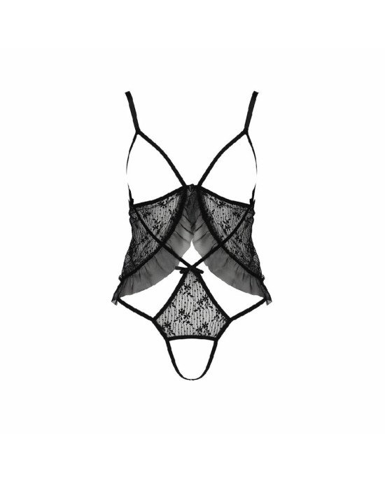 Боді монокіні з відкритими грудьми JUSTINA BODY black S/M - Passion Боді монокіні з відкритими грудьми JUSTINA BODY black S/M - Passion
