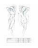 Боді монокіні з глибоким декольте OTAVIA BODY black L/XL Passion Боді монокіні з глибоким декольте OTAVIA BODY black L/XL Passion