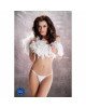 Трусики-стрінги MT012 white - Passion Трусики-стрінги MT012 white - Passion