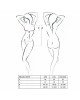 Боді MELANIA BODY black S/M - Passion