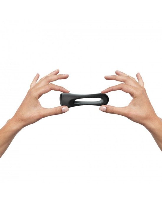 Ерекційне кільце подвійне Love To Love FLUX RING - BLACK ONYX Ерекційне кільце подвійне Love To Love FLUX RING - BLACK ONYX