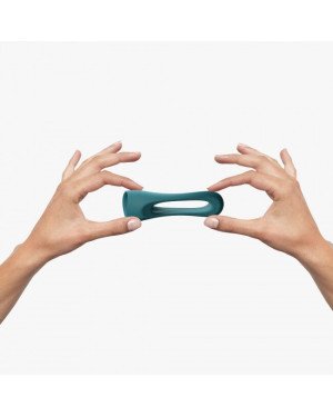 Ерекційне кільце подвійне Love To Love FLUX RING - TEAL ME