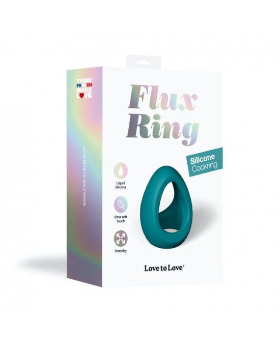 Ерекційне кільце подвійне Love To Love FLUX RING - TEAL ME Ерекційне кільце подвійне Love To Love FLUX RING - TEAL ME