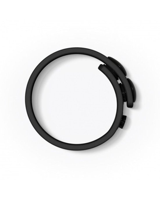 Регульоване ерекційне кільце на кнопках Love To Love HERO RING - BLACK ONYX Регульоване ерекційне кільце на кнопках Love To Love HERO RING - BLACK ONYX
