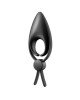 Ерекційне віброкільце ласо з регулюванням розміру Satisfyer Sniper Black