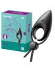 Ерекційне віброкільце ласо з регулюванням розміру Satisfyer Sniper Black