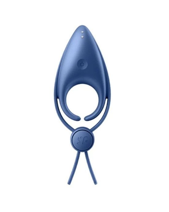 Ерекційне віброкільце ласо з регулюванням розміру Satisfyer Sniper Blue Ерекційне віброкільце ласо з регулюванням розміру Satisfyer Sniper Blue