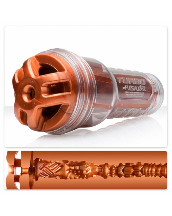 Мастурбатор Fleshlight Turbo Ignition Copper (імітатор мінету) Мастурбатор Fleshlight Turbo Ignition Copper (імітатор мінету)