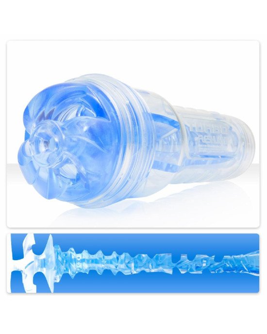 Мастурбатор Fleshlight Turbo Thrust Blue Ice (імітатор мінету) Мастурбатор Fleshlight Turbo Thrust Blue Ice (імітатор мінету)