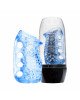 Мастурбатор Fleshlight Fleshskins Grip Blue Ice, надійна фіксація на руці, відмінно для пар та мінет Мастурбатор Fleshlight Fleshskins Grip Blue Ice, надійна фіксація на руці, відмінно для пар та мінет