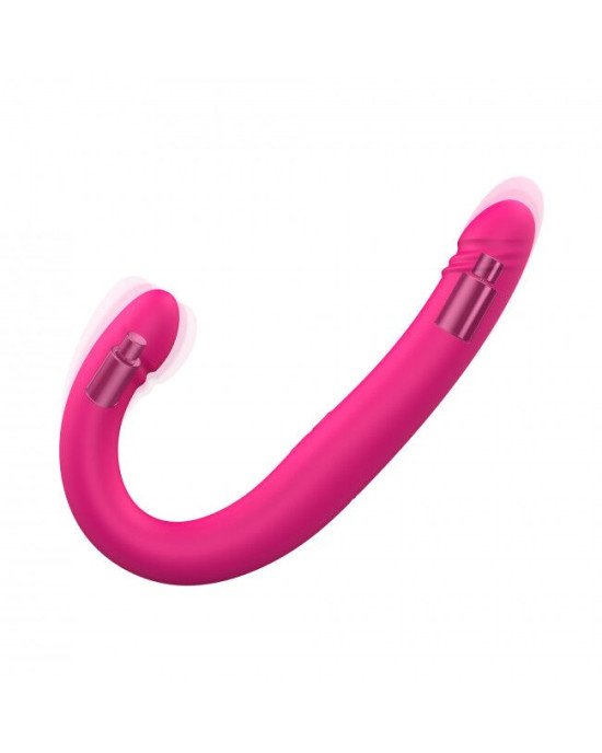 Вібратор-пульсатор двосторонній Dorcel ORGASMIC DOUBLE DO Вібратор-пульсатор двосторонній Dorcel ORGASMIC DOUBLE DO