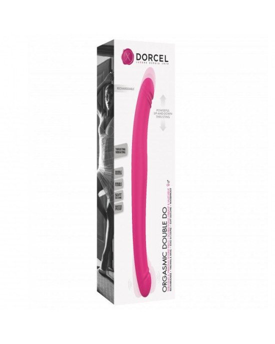 Вібратор-пульсатор двосторонній Dorcel ORGASMIC DOUBLE DO Вібратор-пульсатор двосторонній Dorcel ORGASMIC DOUBLE DO