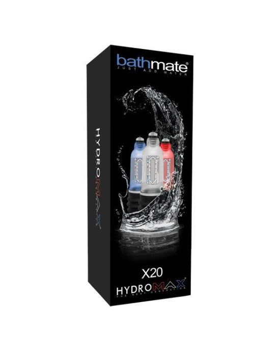 Гідропомпа Bathmate Hydromax 5 Blue (X20), для члена довжиною від 7,5 до 12,5 см, діаметр до 4,5 см Гідропомпа Bathmate Hydromax 5 Blue (X20), для члена довжиною від 7,5 до 12,5 см, діаметр до 4,5 см