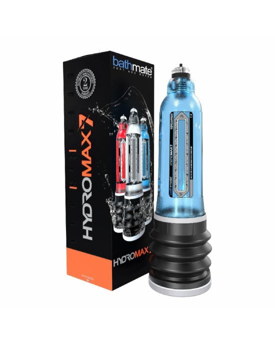 Гідро Bathmate Hydromax 7 Blue (X30), для члена довжиною від 12,5 до 18 см, діаметр до 5 см Гідро Bathmate Hydromax 7 Blue (X30), для члена довжиною від 12,5 до 18 см, діаметр до 5 см