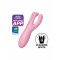 Кліторальний смарт вібратор Satisfyer Threesome 4 Pink з трьома пальчиками