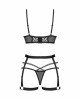 Комплект Obsessive Blomentis 3-pcs set XL/2XL