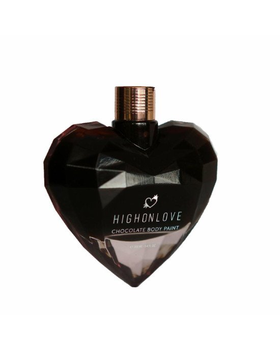 Преміум фарба для тіла HighOnLove Chocolate Body Paint (100 мл) з какао, кофеїном, маслом канабісу Преміум фарба для тіла HighOnLove Chocolate Body Paint (100 мл) з какао, кофеїном, маслом канабісу